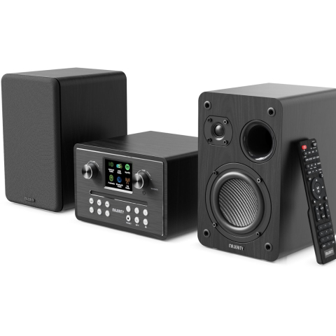 Majority Homerton HiFi Internet Radio Hi-Fi System - Black