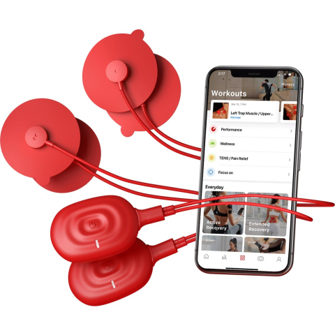 Therabody PowerDot DUO RED 2.0 electronic muscle stimulator