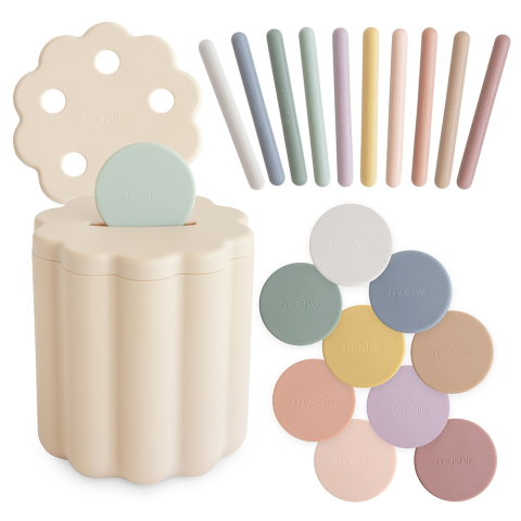 Mushie - Coin & Tube Sorting Set (102027)