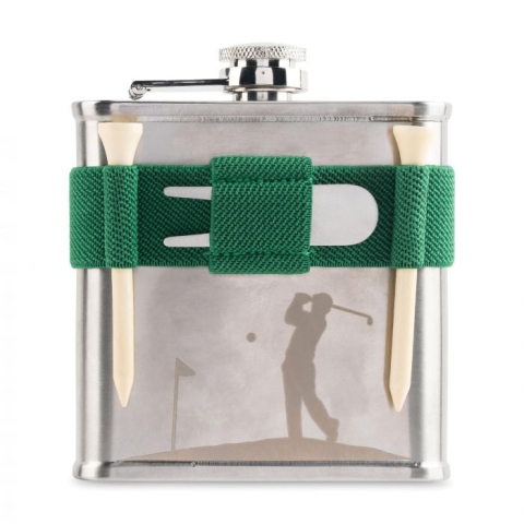 Kikkerland - GOLF FLASK