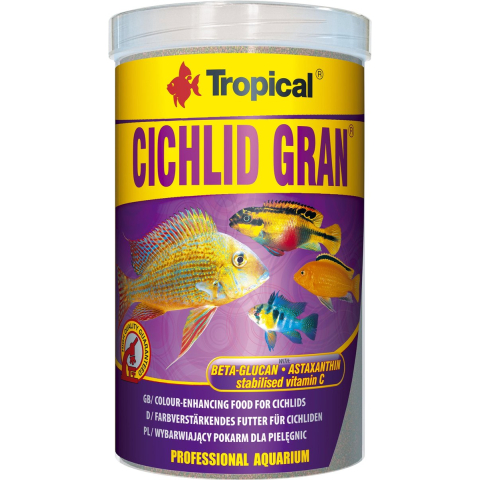 Tropical Cichlide Gran 1000 ml. / 550 g.