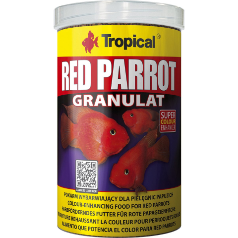 Tropical Red Parrot Granulaat 1000 ml. / 400 g.