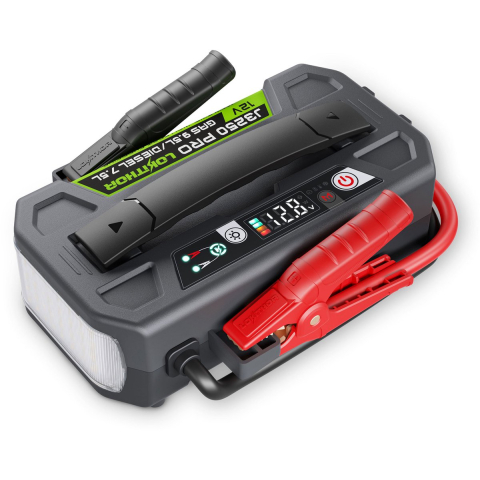 Lokithor LOKITHOR J3250 Pro 74.24 Wh 3250 A Jump Starter