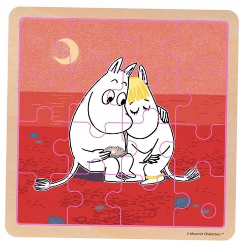 MOOMIN - Framed Wooden Puzzle - Carring