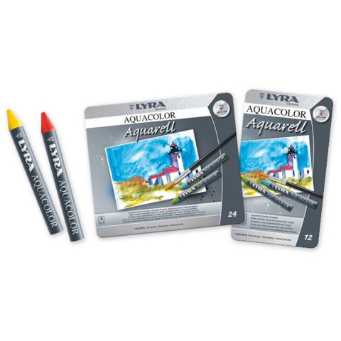 Lyra Aquacolor Metal Case 24 pcs