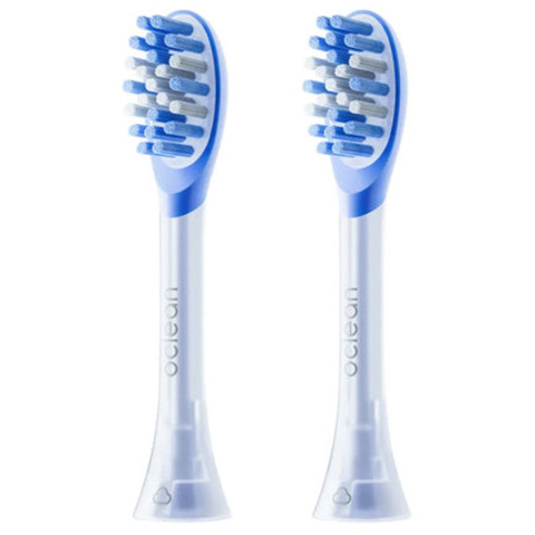 Oclean Tandenborstelkoppen Brush Head Easy Clean 2 Pack Blue