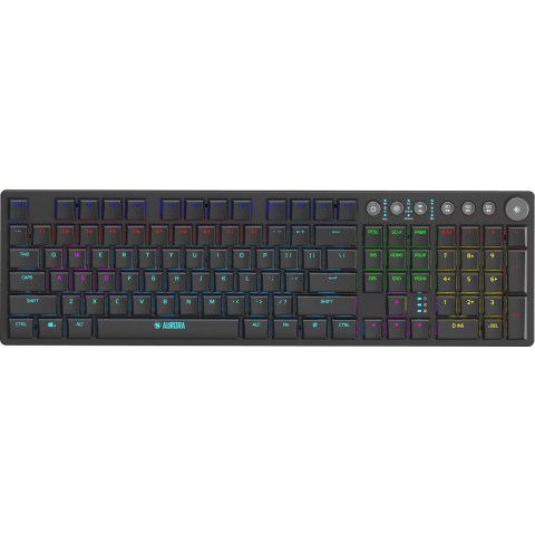iBOX AURORA K-6 - Engels (US international) - Zwart