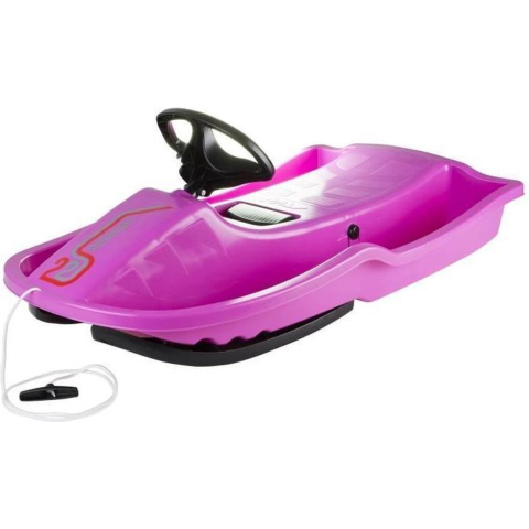 Stiga Snowpower Steering Sledge (Pink/Black)