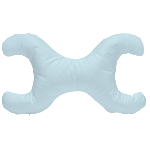 Save My Face - La Petite Small Pillow w. 100% Cotton Cover Sky