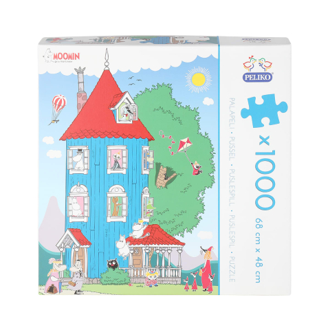 Moomin - Moomin House puzzle, 1000 pieces (40855252)
