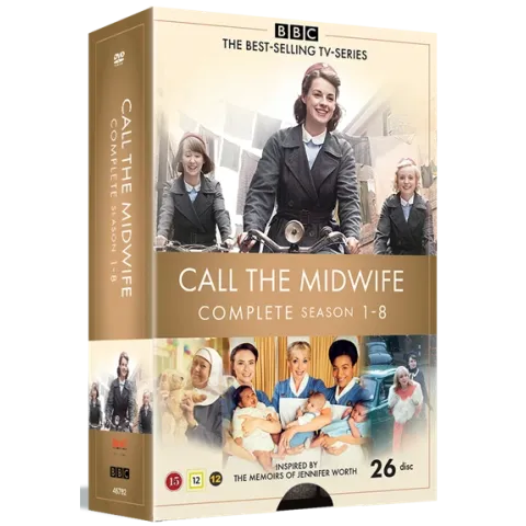 CALL THE MIDWIFE - COLLECTION BOX SEASON 1- 8 - 26 DVD BOX