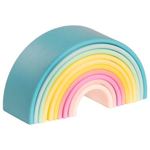 dëna - Rainbow 10 pcs., Pastel Colours (3401087)