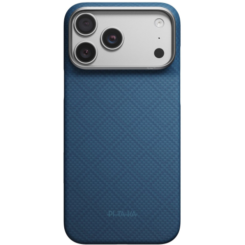 PITAKA Edge Case Argyle - Midnight Blue - iPhone 18 Pro Max/17 Pro Max
