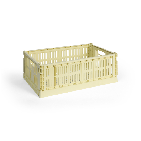 HAY - Colour Crate L Opbergkrat (Lichtgeel)