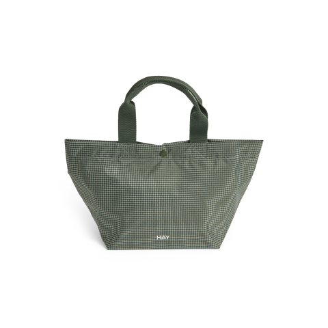 HAY - Grid Everyday Bag - Mini - Donkergroen