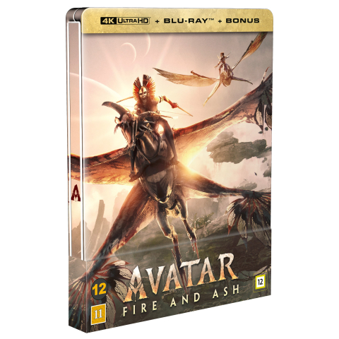 Avatar: Fire And Ash LIMITED EDITION Steelbook 3-disc (4K UHD + BD + BD bonus)