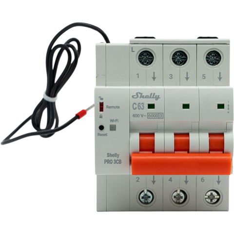 Shelly Pro 3CB Voeding - ATX - 80 Plus