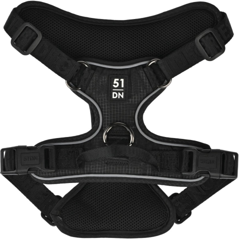 51 Degrees North 51 - Wanderful - H Harness - Trail - Black - XXS