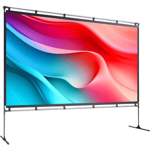 JmGO JMGO draagbaar scherm met opbergtas, 100"
