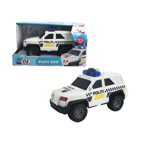 Motor 112 - Police SUV with light and sound 1:20 (friction)