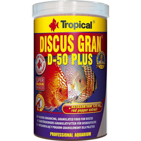 Tropical Discus Gran D-50 PLUS 1000 ml. / 440 g.