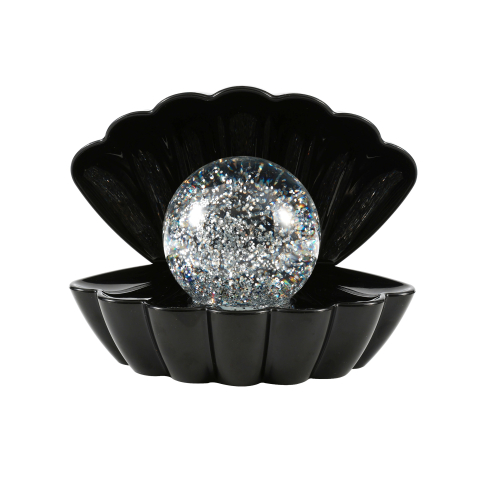 iTotal - Shell Lamp - Black - 17.6 × 12.6 × 14.6 cm