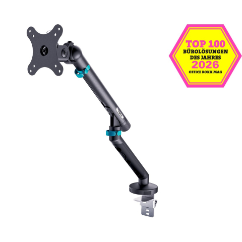 DIGITUS mounting kit - for curved / flat panel - single design 10 kg - black - Max 10 kg - recommended for 35 "