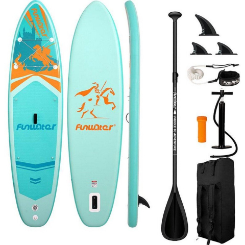 FunWater SUPFW70A SUP Paddleboard 3.5m - Turquoise