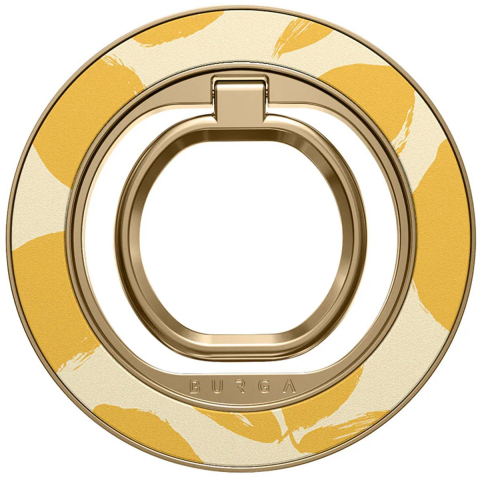 Burga Lemon Tart - Magnetic Ring Holder Gold