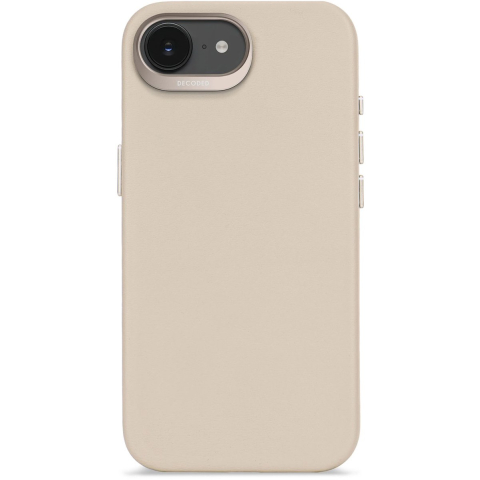 Decoded Leather Backcover for iPhone 16e - Clay