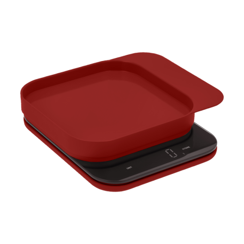 Rosti - Mensura Keukenweegschaal (Rood)