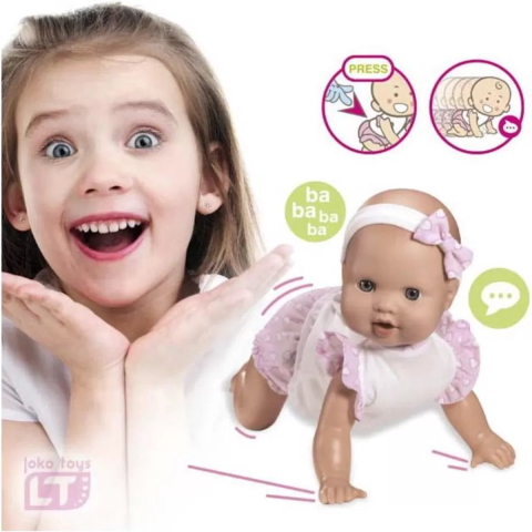 LOKO Toys Crawling Doll 18+ Months