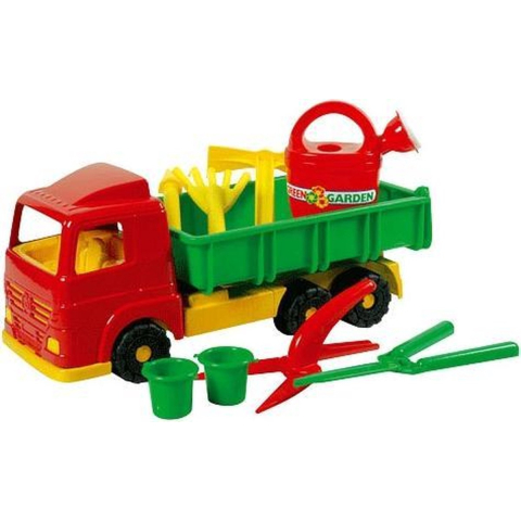 Androni Dump truck with garden tools