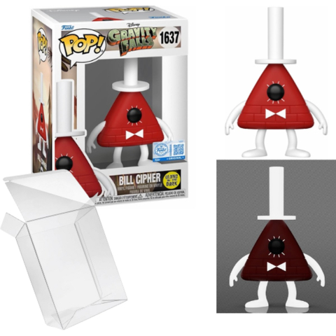 Funko! - Funko POP Vinyl Excl Gravity Falls Bill Glow