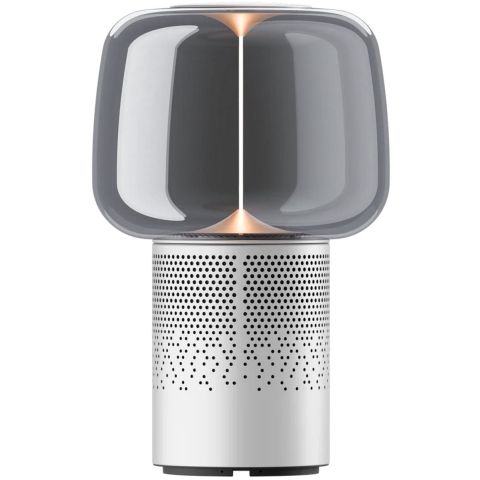 Kooduu Serena Play Portable speaker lamp powered by JBL - Frosted Silver