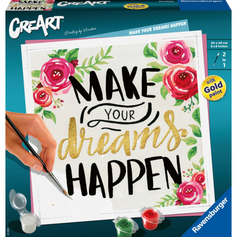 Ravensburger CreArt Paint by Numbers - Make Your Dreams Happen