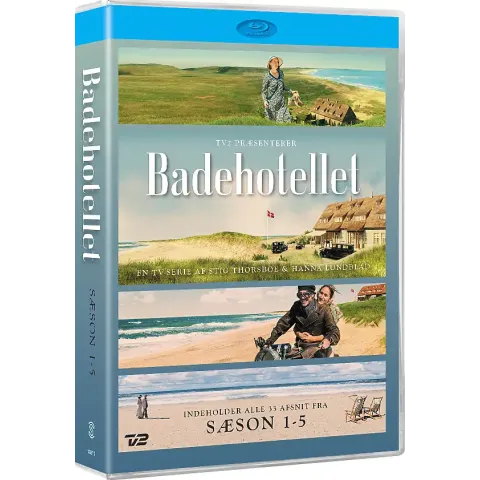 BADEHOTELLET SÆSON 1-5 BOKS Blu Ray - 10 Discs 1928-1932