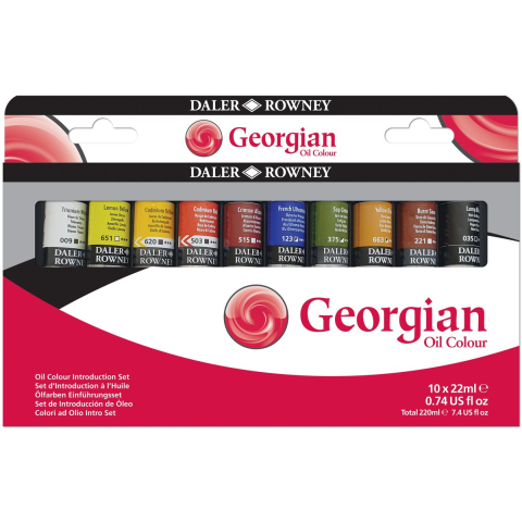 Daler-Rowney Georgian Oil Selection Set 10x38 ml
