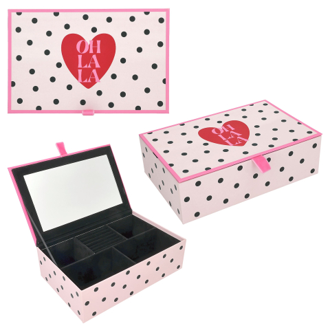 Trend - Jewellery Box Design 2 With Dots (14385)
