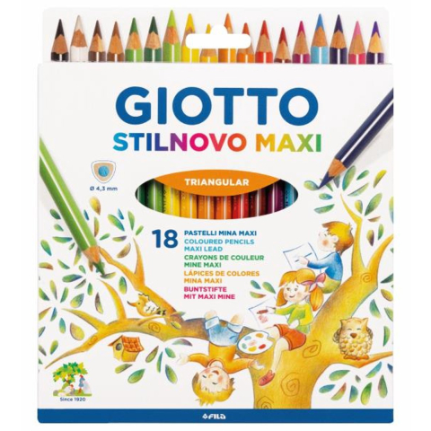 Giotto Stilnovo Maxi 18 pcs BL