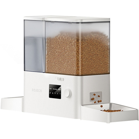 Rojeco 2-in-1 Smart Pet Feeder & Water Fountain WiFi Edition