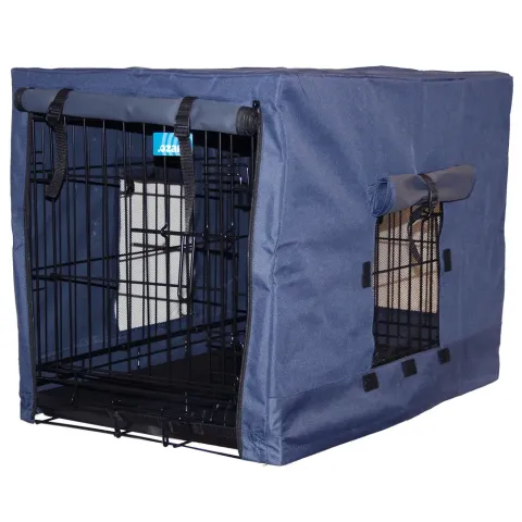 Ozami Dog Cage Cover 124x76x83.5cm - blue