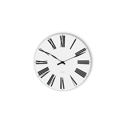 Arne Jacobsen – Roman Wandklok – Ø16 cm – Wit