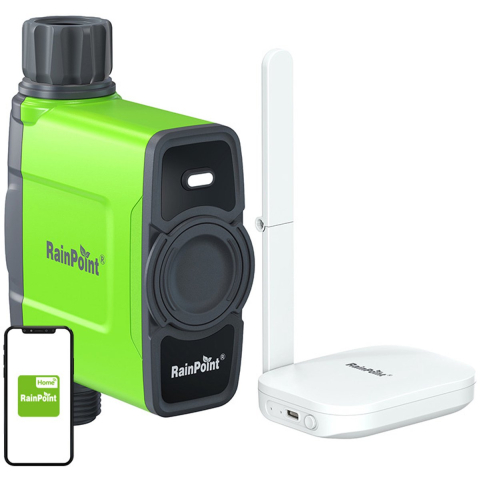 RainPoint WiFi 1-Zone Irrigation Controller with Gateway