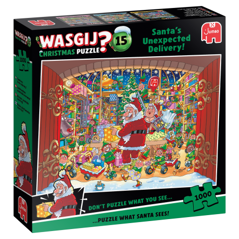 Wasgij - Christmas 15 Santa's Unexpected Delivery! (1000 Pieces) (1119802249)