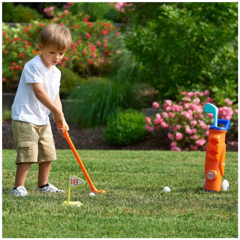 Ecoiffier - Golf Set in Trolley