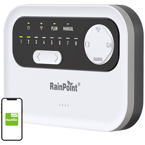 RainPoint WiFi 8-Zone Sprinkler Controller