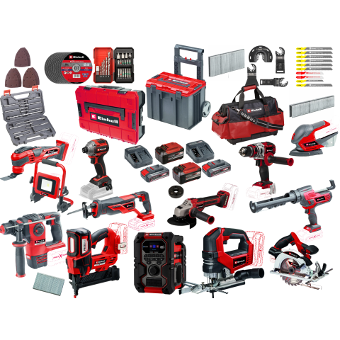 Einhell Professional Accu Combiset Toren 1 - 31-delig