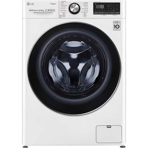 LG F4DV909H2E - Was-droogcombinatie - Vrijstaand - Voorbelading - Wit