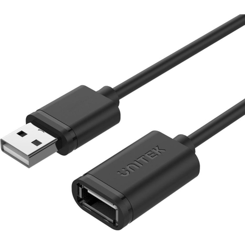 Unitek Y-C418GBK - USB extension cable - USB to USB - 5 m